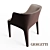 Elegant Satin and Leather Chair 3D model small image 2