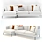 Elegant Elliot Sofa  3D model small image 1