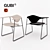 Elegant Masculo Chair by Gubi 3D model small image 2