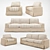 Luxury RoyBosh Decadanse Sofas 3D model small image 1