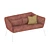 Sleek Nikos Sofa: Sergio Bicego Design 3D model small image 1