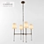 Glamourous Cascade Chandelier 3D model small image 3