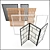 Versatile Room Dividers for Stylish Space Separation 3D model small image 1