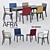 Afra EMEA Oak Wood Armchair 3D model small image 1