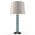 Honeycomb Column Lamp: Porta Romana 3D model small image 1