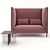 Elegant PINCH High-back Sofa: Polys: 513 242, Verts: 513 592 3D model small image 2