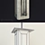 Elegant Corniche Pendant Light 3D model small image 3