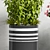 Modern Planter Set - Max Compatibility 3D model small image 2