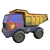 Mini Toy Truck | Fun and Playful 3D model small image 1