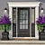 Modern Classic Windows & Doors Set 3D model small image 6