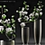 12-Piece Floral Bliss Set 3D model small image 1