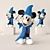 Mickey Mouse Figurine 3D model small image 1