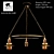 Elegant Modern Pendant Light 3D model small image 1