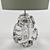 Glowing Bubble Green Glass Lamp 3D model small image 2