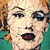 Marilyn Monroe Perf Portrait: 70X58 cm 3D model small image 2