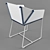 Gandiablasco Textile Chair Set 3D model small image 2