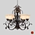 Golden Lighting Jefferson 6-Light Chandelier 3D model small image 1