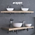 Agape Washbasin: Elegant and Functional 3D model small image 1