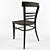 Elegant Wooden Chair 3D model small image 3