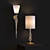 Elegant Zanaboni Table Lamps & Sconces 3D model small image 1