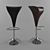 Sleek Bar Stool 3D model small image 2