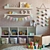 Kids Decor and Furniture Set 3D model small image 2