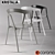 Modern Plastic Chair by Kristalia 3D model small image 1