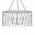 Elegant Grace Chandelier 3D model small image 2