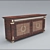 Luxury Turri Dresser: Arcade Plus 3D model small image 1