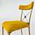 Modern Rider Dining Chair 3D model small image 2