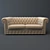 Elegant Chelsi Sofa: Russian Craftsmanship 3D model small image 1