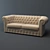 Elegant Chelsi Sofa: Russian Craftsmanship 3D model small image 2