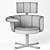Modern and Stylish Hotspot Chair: Kinnarps 3D model small image 2