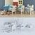 Eco-themed Children's Furniture Set 3D model small image 2