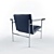 Le Corbusier's Iconic LC1 Chair 3D model small image 2