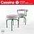 Cassina LC7-LC8: Iconic Perriand Design 3D model small image 1