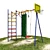 Urban Playzone: All-in-One Outdoor Fun 3D model small image 2