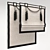 Elegant Roman Shade 31 3D model small image 1