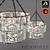 Eichholtz Infinity Double Pendant Light 3D model small image 2