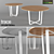 Sleek Round Tables for Modern Spaces 3D model small image 2