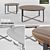 Sleek Round Tables for Modern Spaces 3D model small image 3