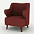 Elegant Comfort: Brabbu Armchair 3D model small image 2