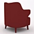 Elegant Comfort: Brabbu Armchair 3D model small image 3