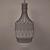 Luxury Crystal Wine Decanter Pendant 3D model small image 2