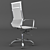 Elegant Eames Executive Chair 3D model small image 3