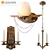Grecian Gold Athena Lighting Collection 3D model small image 1