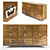 Soho Luxe Dresser & Mirror Combo 3D model small image 2