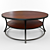 Sleek Coffee Table With Storage 3D model small image 1