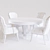 Sophisticated Bernhardt Sutton House Dining Set 3D model small image 3