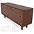 Mid-Century Grace: Glenn of California Dresser 3D model small image 2